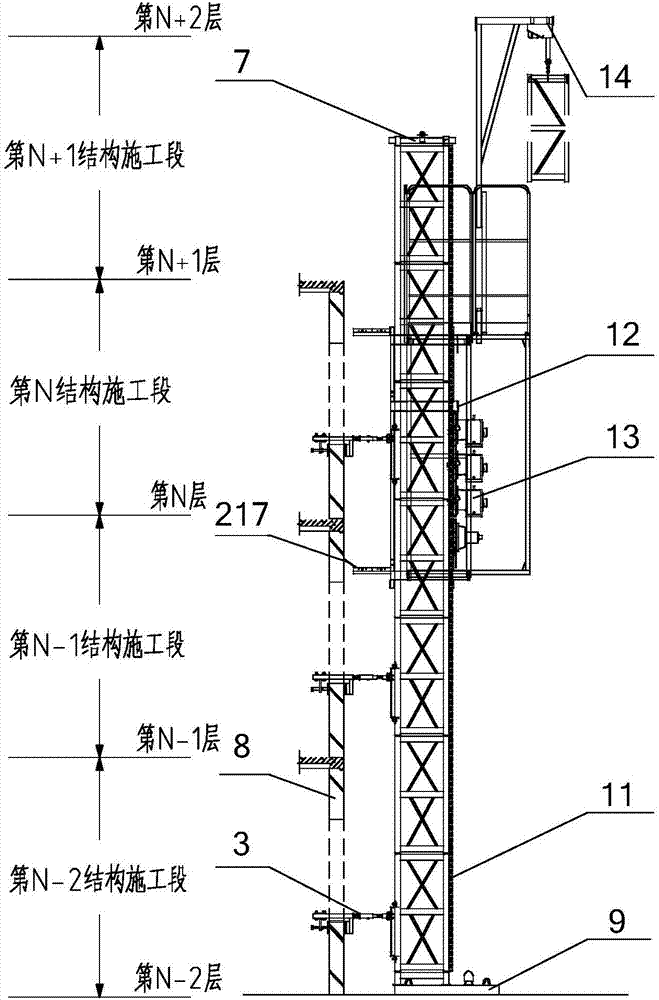 导架爬升式双层矩形桁架模块化平台系统的制作方法与工艺