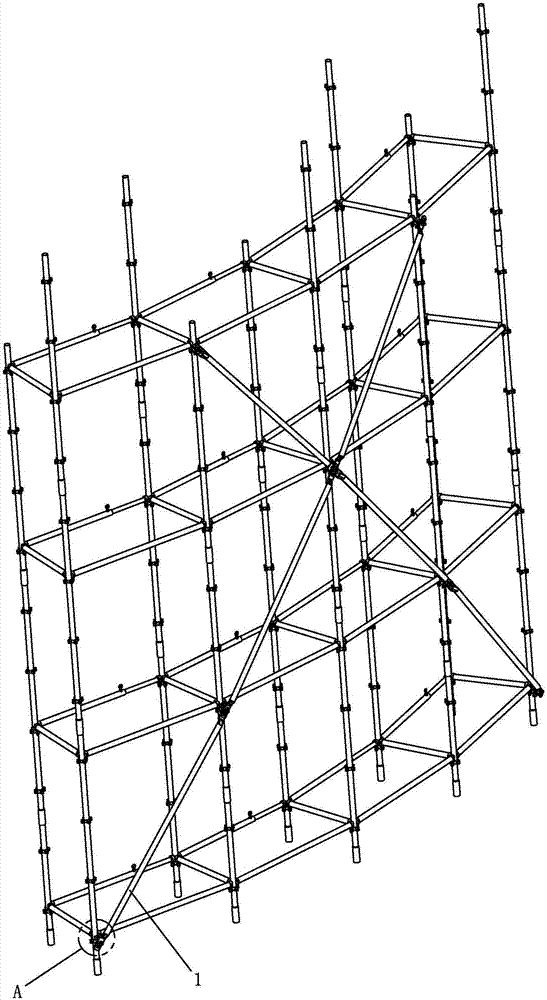 一种建筑用脚手架斜拉杆及其连接结构的制作方法