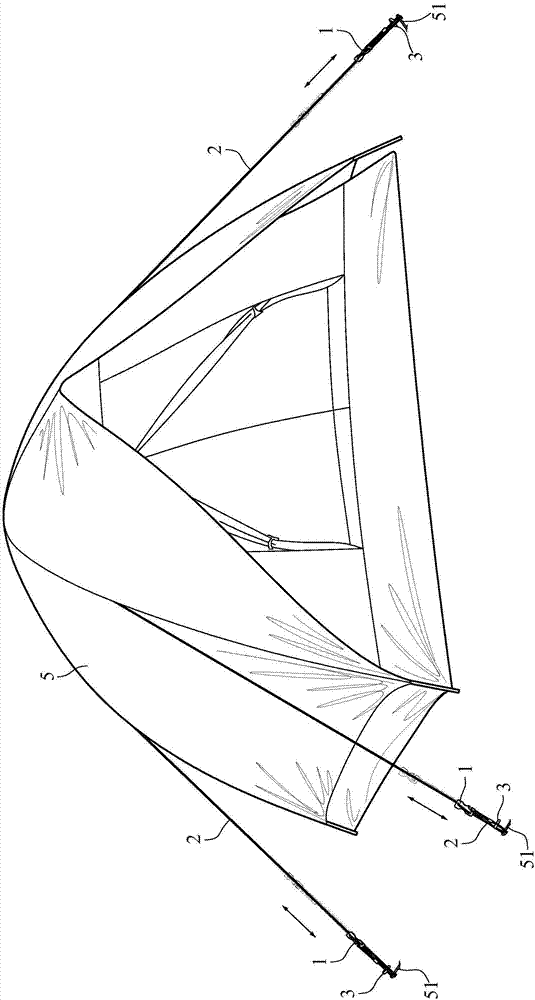 帳篷風(fēng)繩調(diào)節(jié)結(jié)構(gòu)的制作方法與工藝