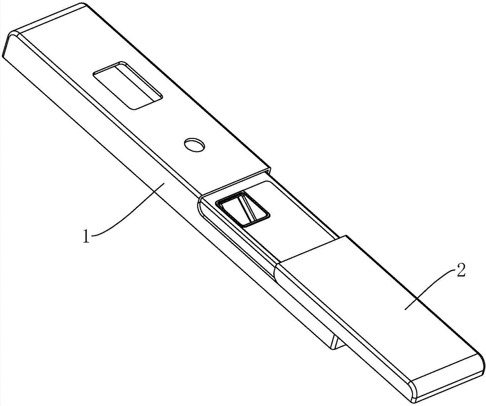 锁具面板滑盖机构的制作方法与工艺