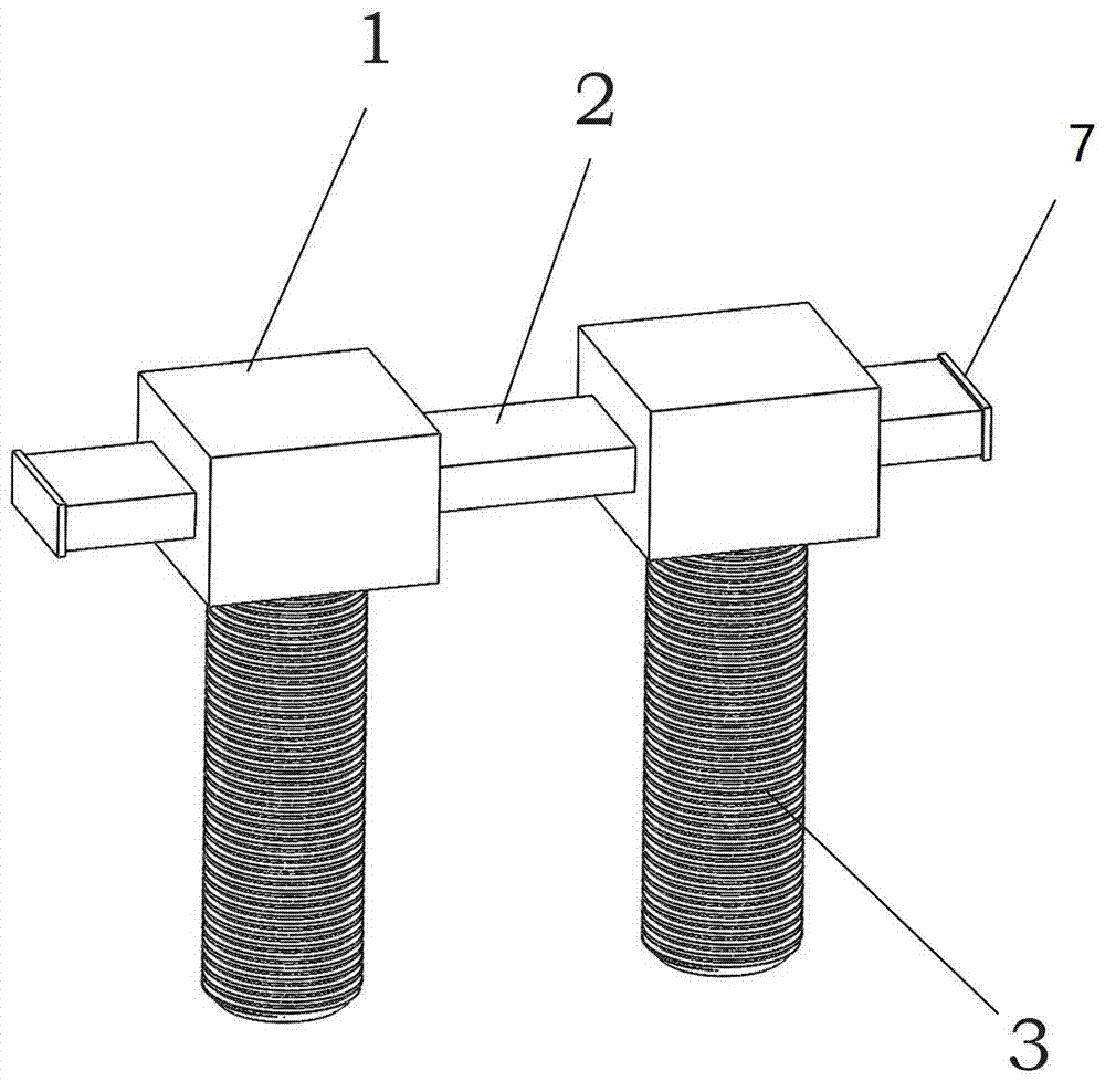 可调间距的反应釜法兰连接装置的制作方法