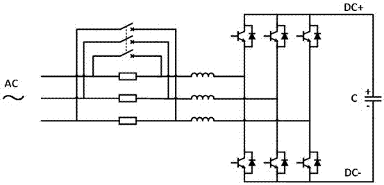一种小冲击电流的低电压换流器软启动电路的制作方法与工艺