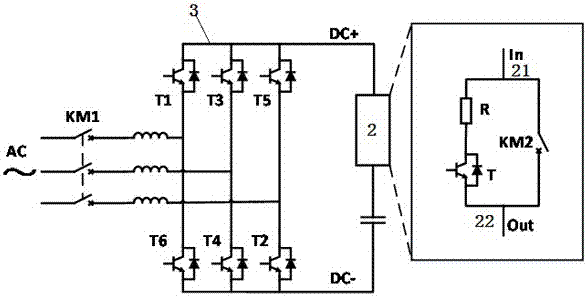 一种小冲击电流的低压换流器软启动控制电路的制作方法与工艺