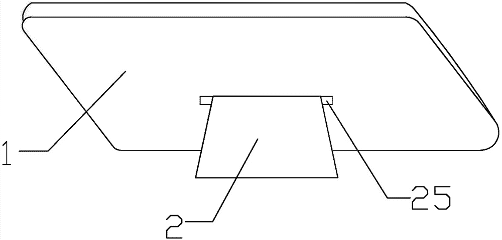 一种新型便于支撑的手机盖后壳体的制作方法与工艺