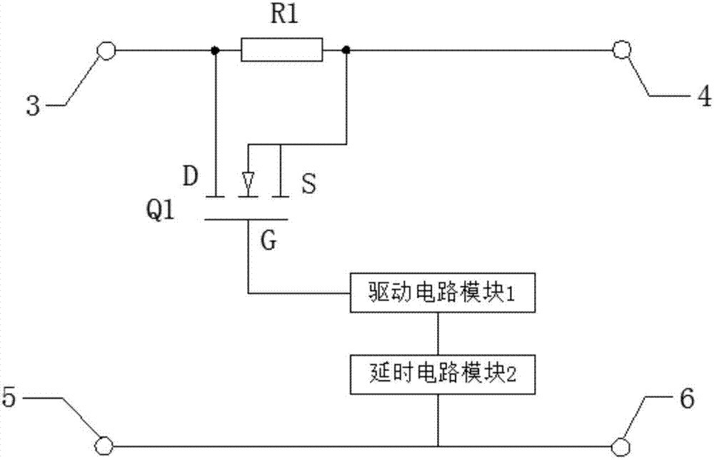 一種防打火電路及直流充電連接器的制作方法與工藝