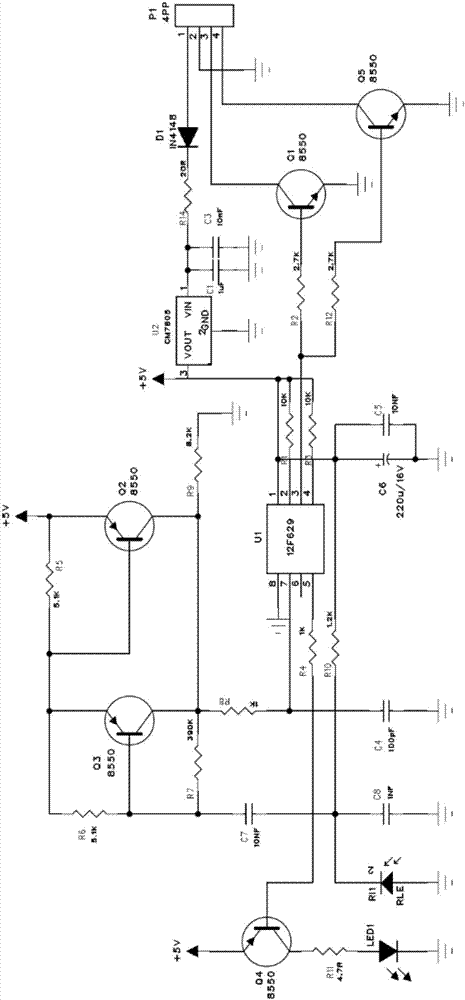 一种电视机感应开关电路及含该电路的电视机的制作方法与工艺