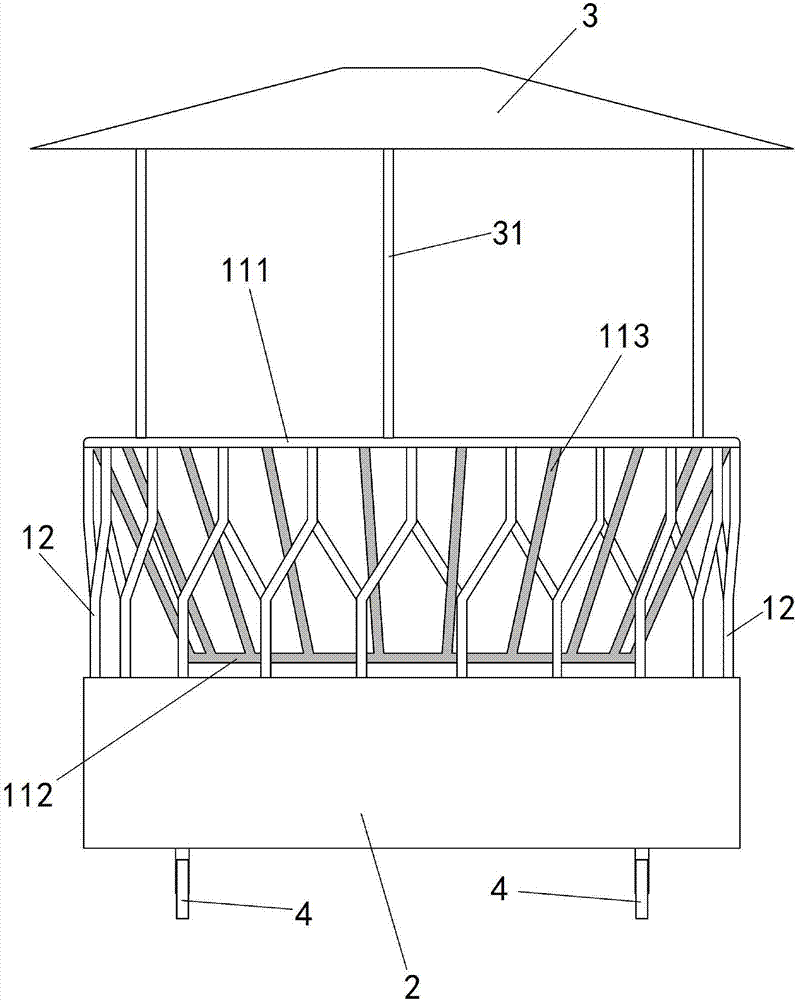 一种奶牛和肉牛干草饲喂装置的制作方法