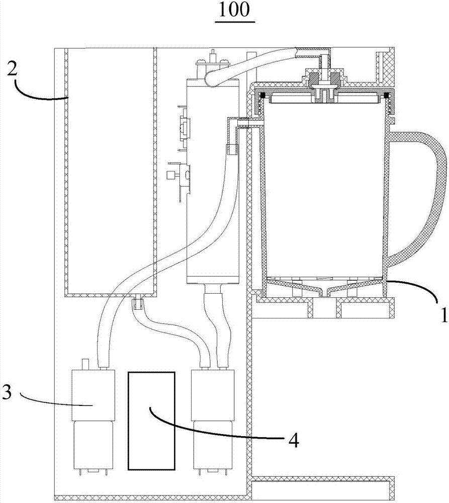 冲泡杯及冲泡机的制作方法与工艺