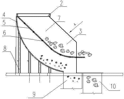 一種新型分料溜槽的制作方法與工藝