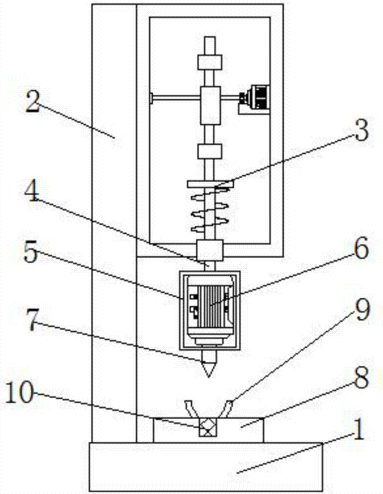 一种机械设备制造用管件钻孔装置的制作方法