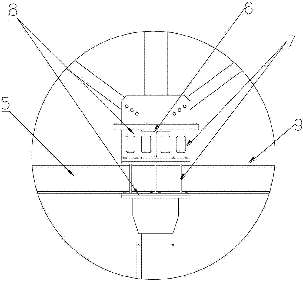 一种二层钢结构平台的制作方法与工艺