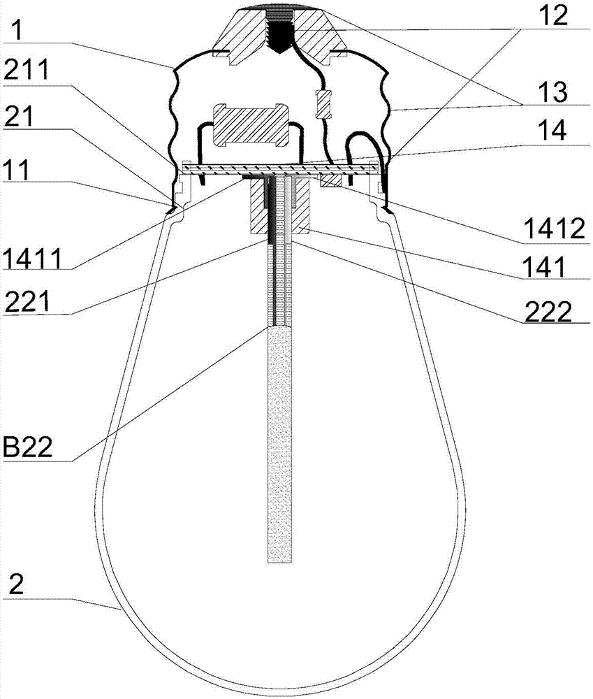 一種經(jīng)濟(jì)實(shí)用型LED燈泡的制作方法與工藝