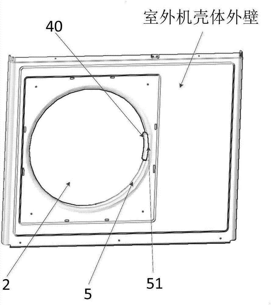 空調(diào)器電控模塊的散熱裝置及空調(diào)器室外機(jī)的制作方法