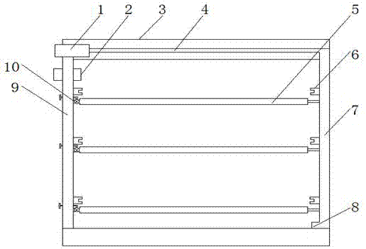 一種水果加工用低溫氣流速干倉的制作方法與工藝