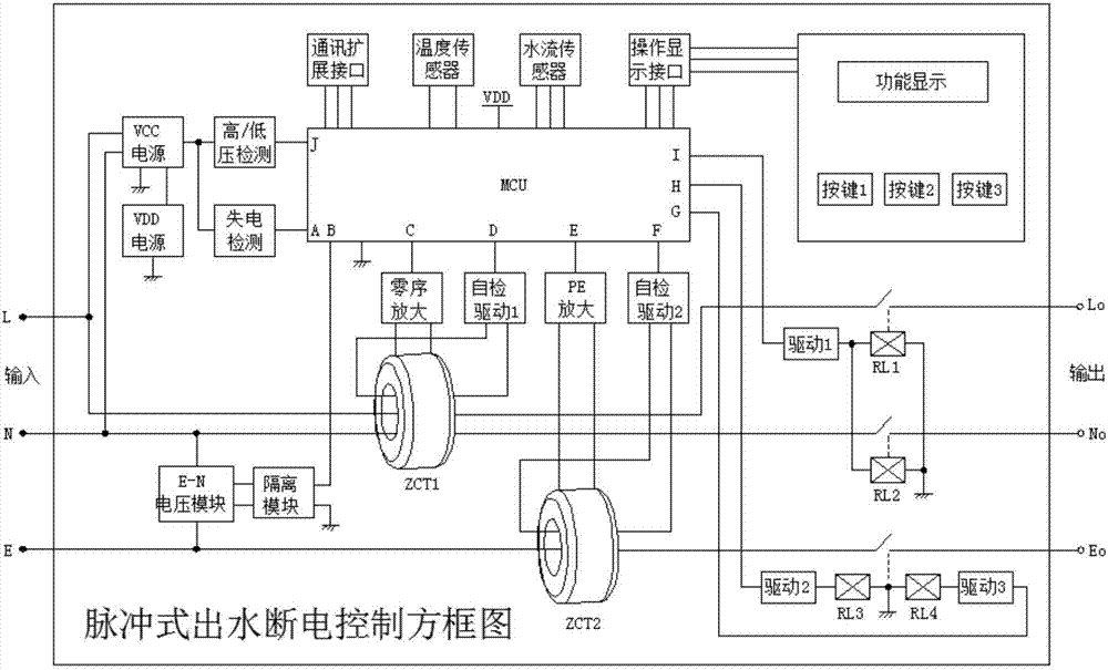 脉冲式出水断电控制电路的制作方法与工艺