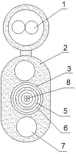 一種高清多媒體傳輸用光電復(fù)合纜及其制作方法與流程