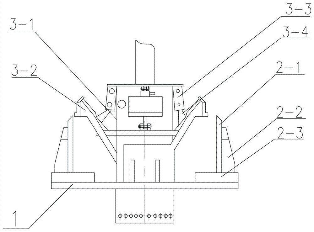 重型矿用汽车轮胎扒胎机的制作方法与工艺