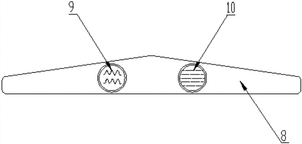 一种新型带内封闭式燕尾槽的复合导电轨及其制作方法与流程