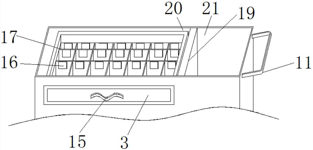 一種醫(yī)療用方便取藥的送藥車的制作方法與工藝