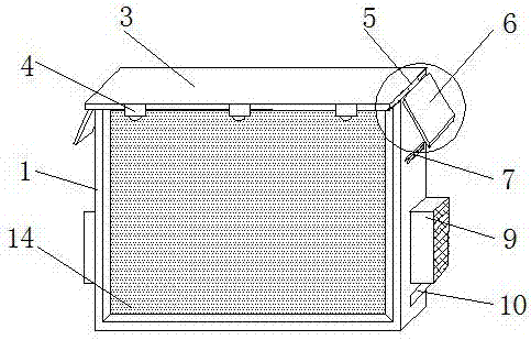 一種戶外LED顯示屏用散熱裝置的制作方法