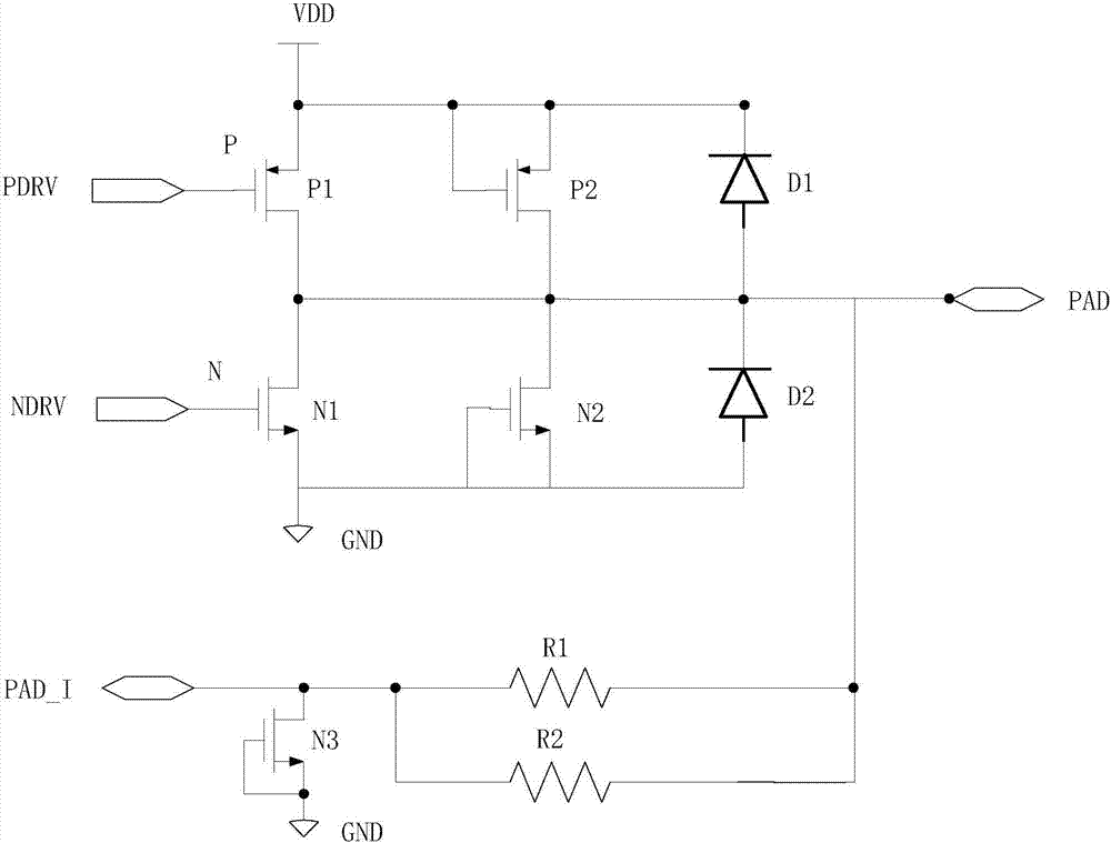 一种基于CMOS工艺的ESD防护电路及结构的制作方法与工艺