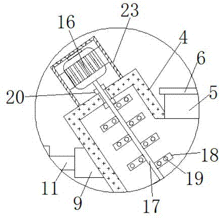 一種鋰離子電池材料混合裝置的制作方法