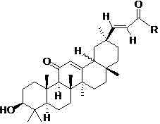 一種甘草烯酸衍生物及其制備方法與用途與流程