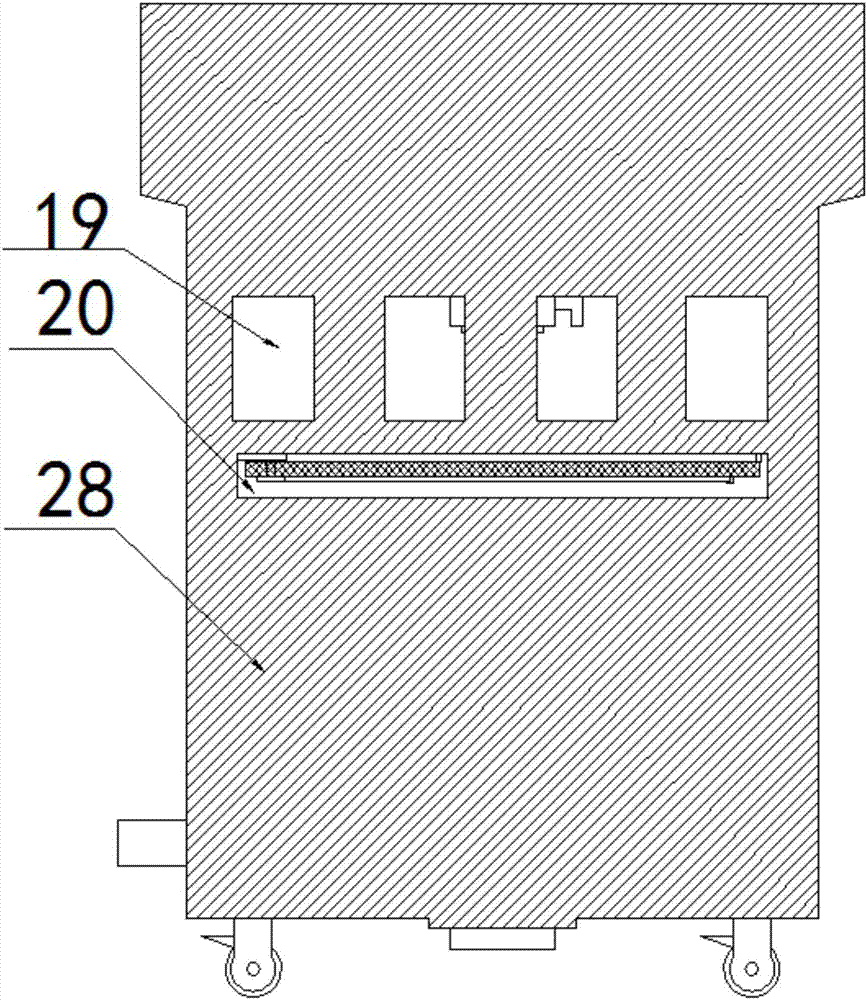 一種新型帶有吸塵裝置的農用小型簡易菜籽除雜設備的制作方法