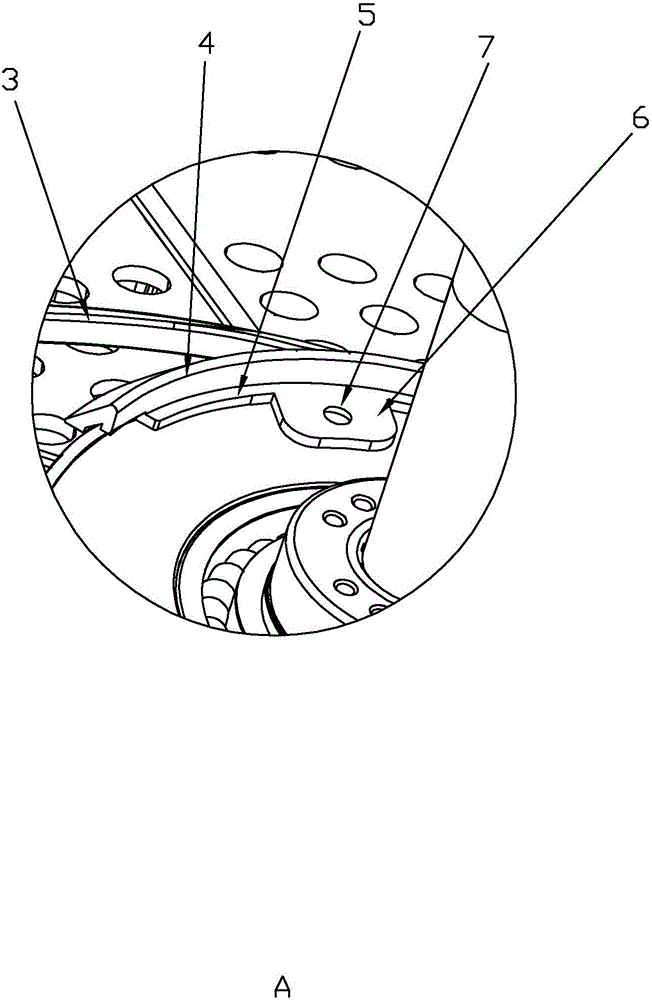 麻將機(jī)轉(zhuǎn)盤上的擋板結(jié)構(gòu)的制作方法與工藝