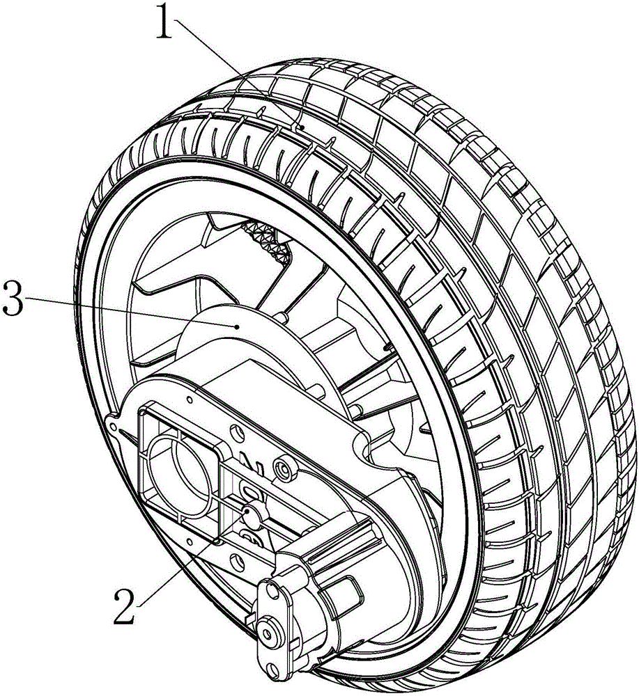 發(fā)光玩具車(chē)輪組件的制作方法與工藝