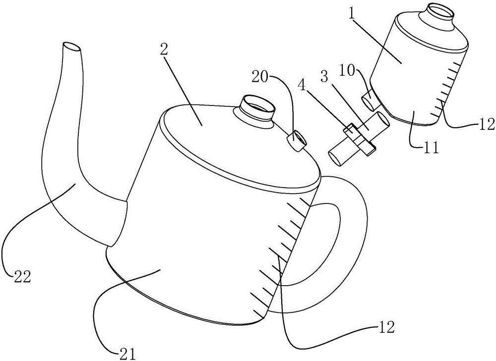 液體農(nóng)藥配比器的制作方法與工藝