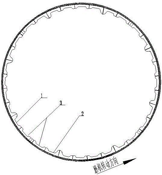 多筋臺(tái)自固結(jié)構(gòu)雙進(jìn)雙出磨煤機(jī)節(jié)能新型襯板的制作方法與工藝