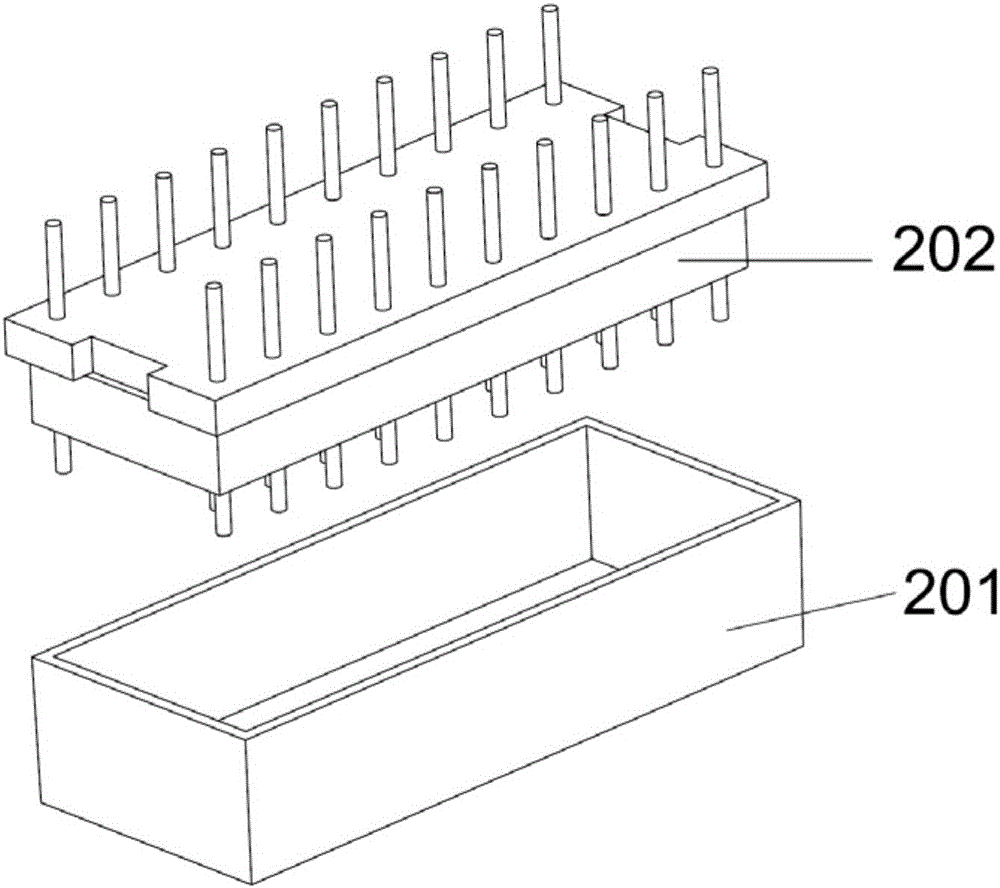 一種DIP元件的點(diǎn)膠鑲蓋組裝一體機(jī)的制作方法與工藝