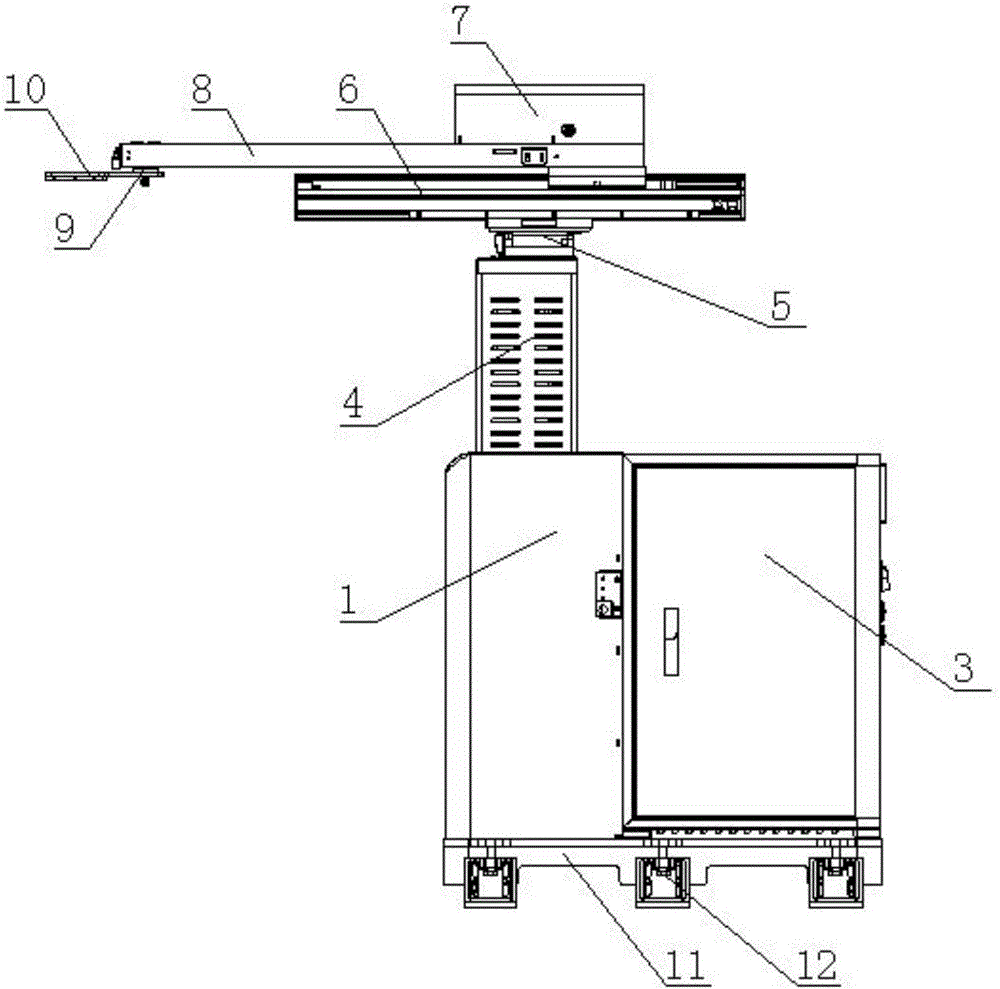 一种四轴冲压机器人的制作方法与工艺