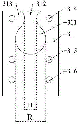 造型線上推送缸專用固定裝置的制作方法