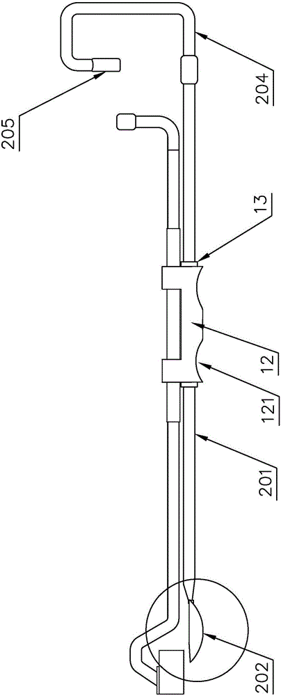 一种汽车轮毂铸造回转炉清渣用撇渣器的制作方法与工艺