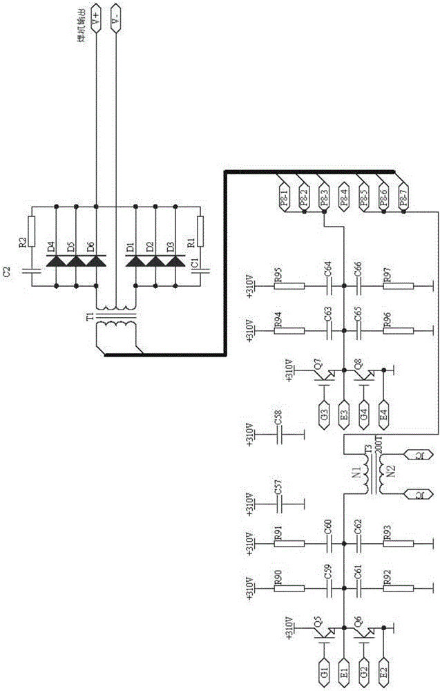 一种双板IGBT的电焊机控制系统的制作方法与工艺