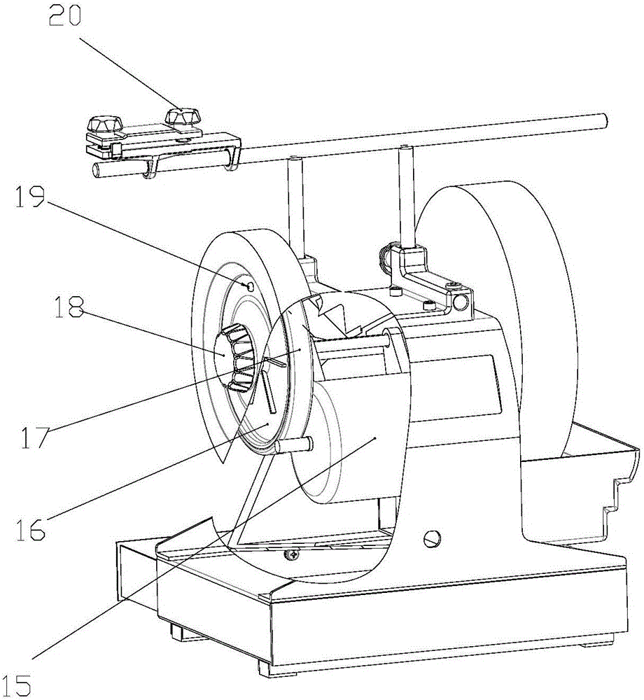 一种用于磨刀器的抛光轮机构的制作方法与工艺