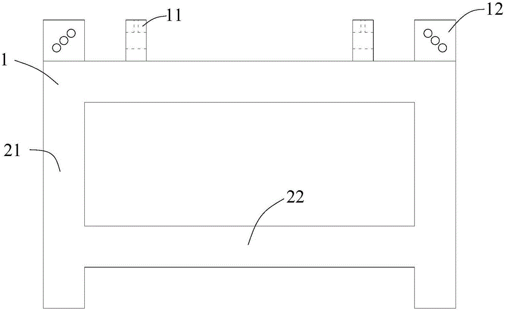 門扇鉸耳拼裝臺的制作方法與工藝