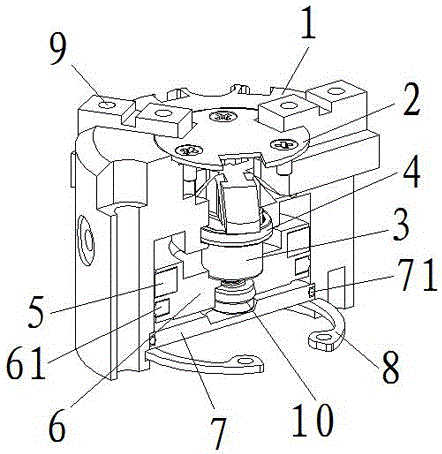 一種滑動導(dǎo)軌機(jī)械手的制作方法與工藝