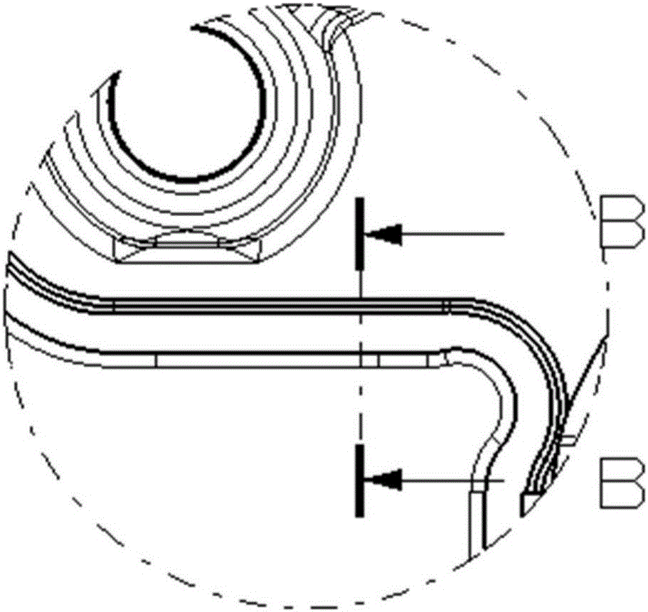 一种带有封料结构的方向盘的制作方法与工艺