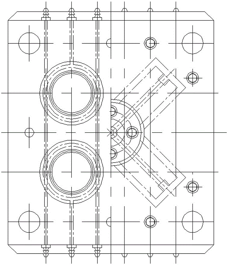 雙向頂出模具的制作方法與工藝