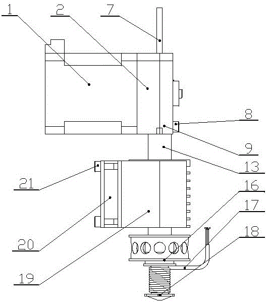 帶感應(yīng)加熱功能的FDM式3D打印機(jī)噴頭結(jié)構(gòu)的制作方法與工藝