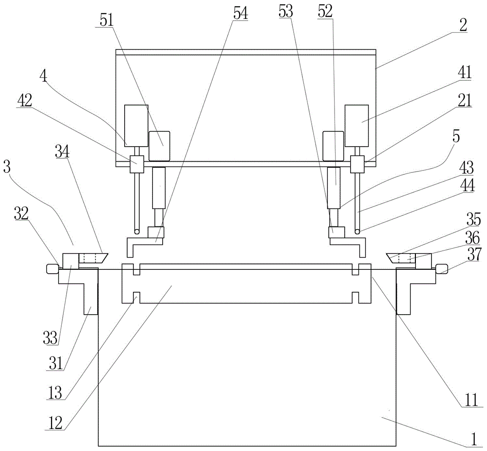 一种清洁型塑胶布封边打孔装置的制作方法