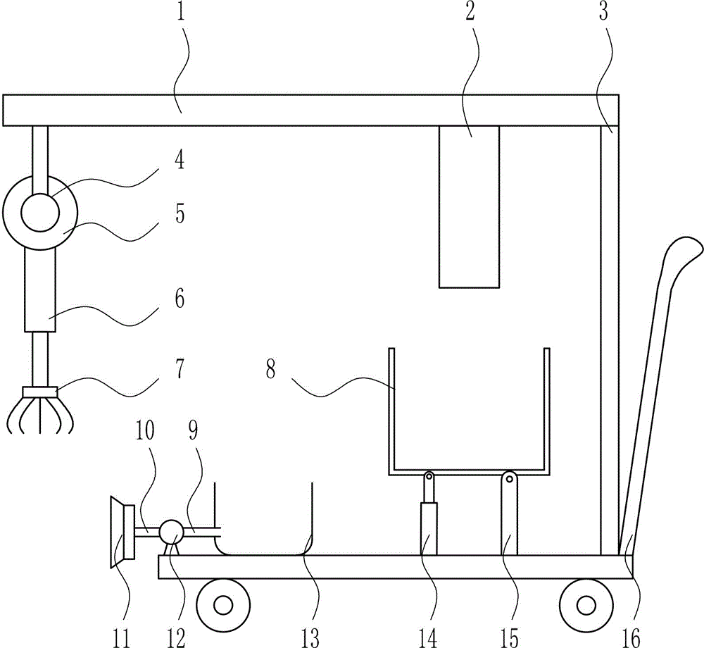 一種建筑用水泥袋壓縮裝置的制作方法