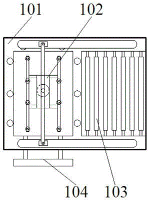 一种线路板自动喷码连线装置的制作方法