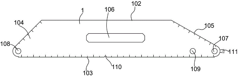 一种多功能学生用尺的制作方法与工艺