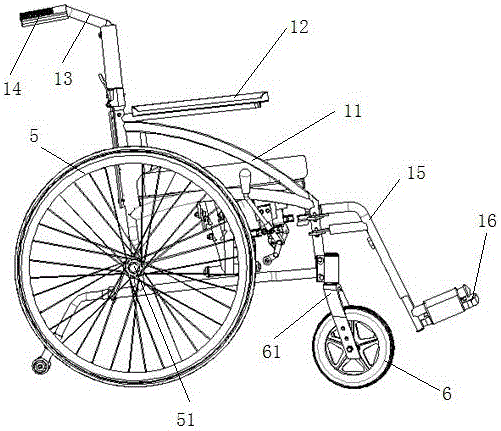 一种多功能轮椅车的制作方法与工艺