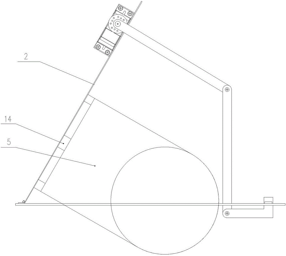 一种小型无人机载荷翻转收放机构的制作方法与工艺