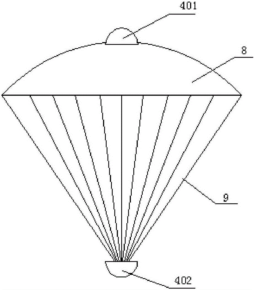 一种无人机快速伞抛的简易装置的制作方法